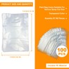 100PCS Paint Sprayer Cup Liners, 7.8" x 11.8" Disposable Paint