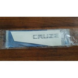 GM 2011-2015 CRUZE TRUNK CHROME CRUZE EMBLEM NAMEPLATE NEW GM #  95989983