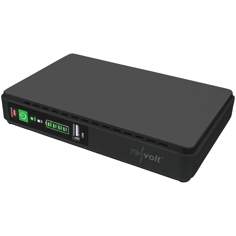 revolt Mini UPS 8800mAh USB/DC UPS for Uninterruptible Power Supply