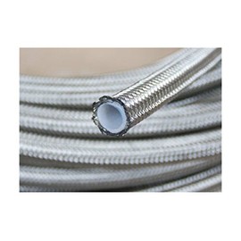 Braided PTFE Teflon Stainless Steel Brake Hose Line AN3-3AN AN-3, 3 Feet / 1 Meter