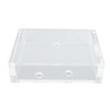 Computer Water Cooling Reservoir Rectangle Transparent Acrylic PC Water Cooling
