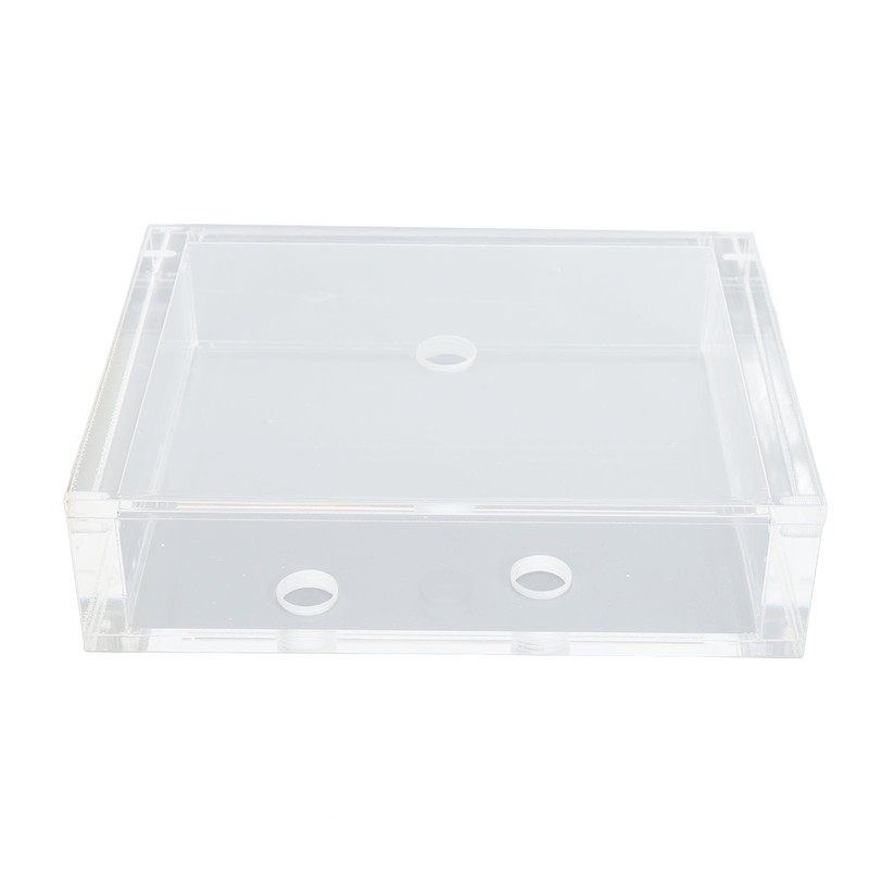 Computer Water Cooling Reservoir Rectangle Transparent Acrylic PC Water Cooling