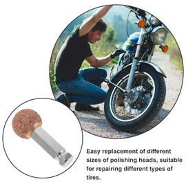 Gatuida Tire Buffer Wheel Quick Car Tire Repair Small Grinding Head Versatile Use and Easy to Handle Tire Buffer Wheel for Professional DIY Mechanics