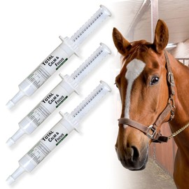 Ramard Total Calm and Focus for Horses Supplement - Magnesium & Calming Formula for Horse Show, Training, Performance Mental Alertness Without Drowsiness, Show Safe, Equine Supplies 1oz Syringe 3Packs