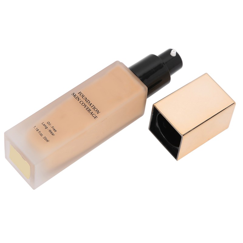 IMAGIC Liquid Foundation Waterproof Cover Blemish Oil Control Concealer Cosmetic