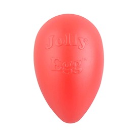 Jolly Pets Jolly Pets Jolly Egg Dog Toy, 8 Inches/Medium, Red (JE08 RD)