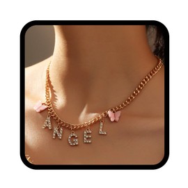 Fashband Boho Flower Pendant Necklaces Gold Pearl Beads Choker Necklace Summer Beach Necklace Jewellery for Women and Girls, Metal