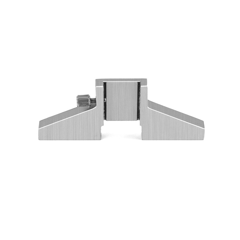 QWORK Caliper Depth Base Carbon Steel T-Bar Attachment for Dial/Digital/Vernier