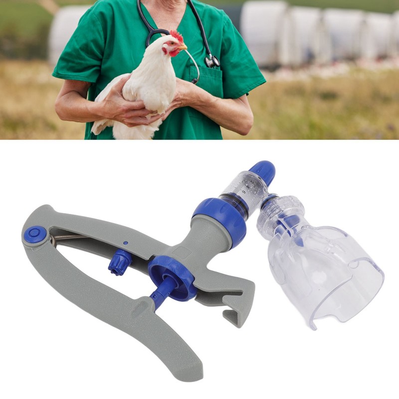Livestock Continuous Syringe Adjustable Safe Stable Detachable Animal Continuous Injector