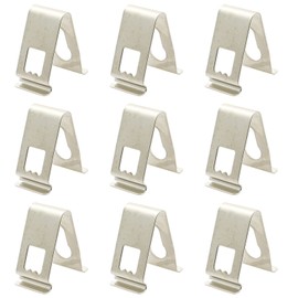 JCBIZ 30PCS Picture Photo Frame Metal Spring Turn Clip Hanger V-Shaped Buckle