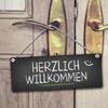 Do Not Disturb Or Welcome Chalkboard Style Reversible Sign With