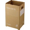 Squirrel Cardboard Trash Can 2.7 gal (73 L) x 5