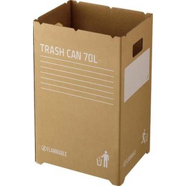 Squirrel Cardboard Trash Can 2.7 gal (73 L) x 5