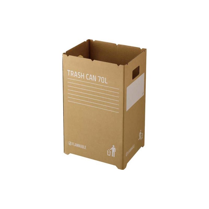 Squirrel Cardboard Trash Can 2.7 gal (73 L) x 5