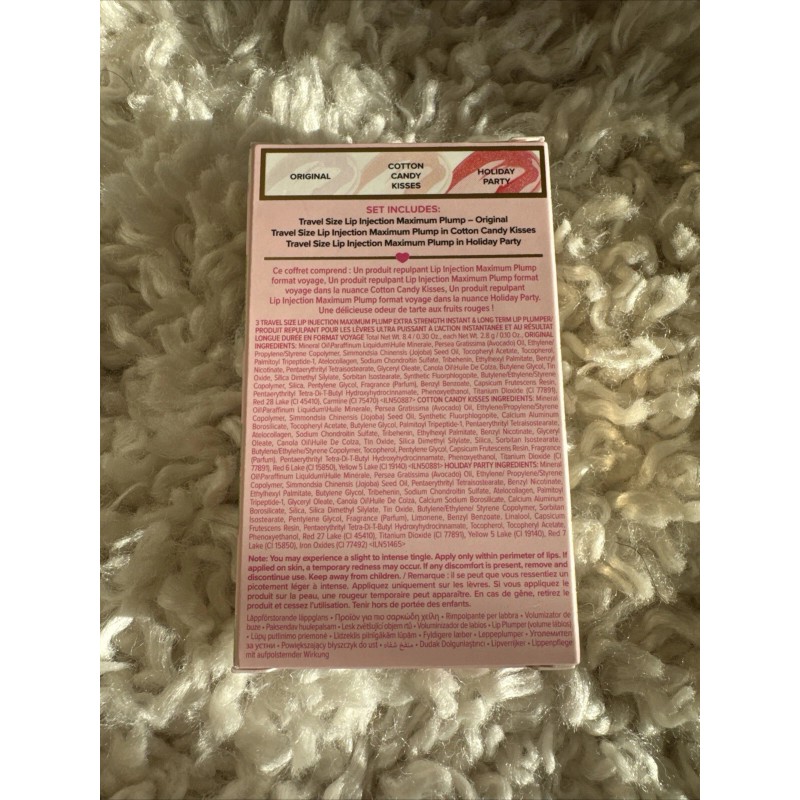 Too Faced, Set, Plump & Pretty Kisses, 3pc