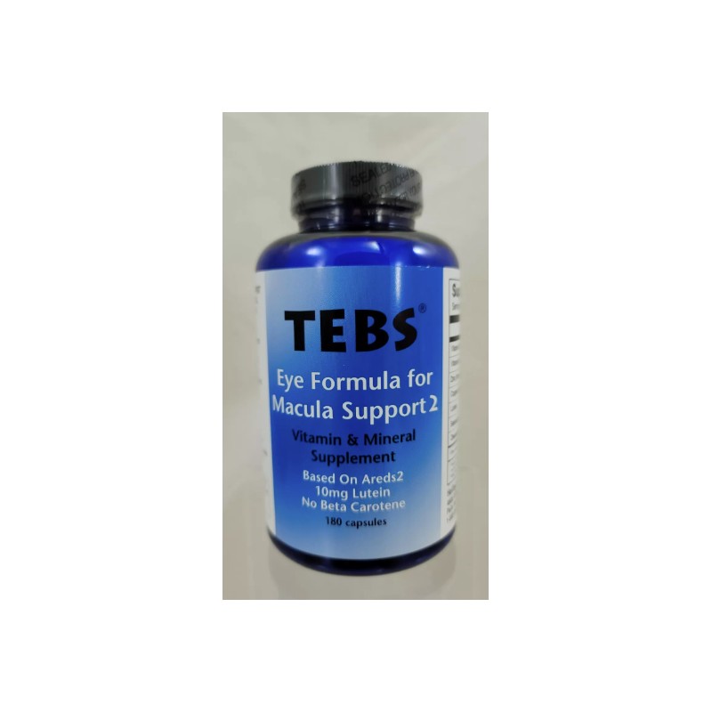 1 Bottles TEBS for Macular Degenaration Eye Vitamins AREDS 2