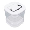 Pickle Jar with Strainer Flip Leak Proof Pickle Juice Separator