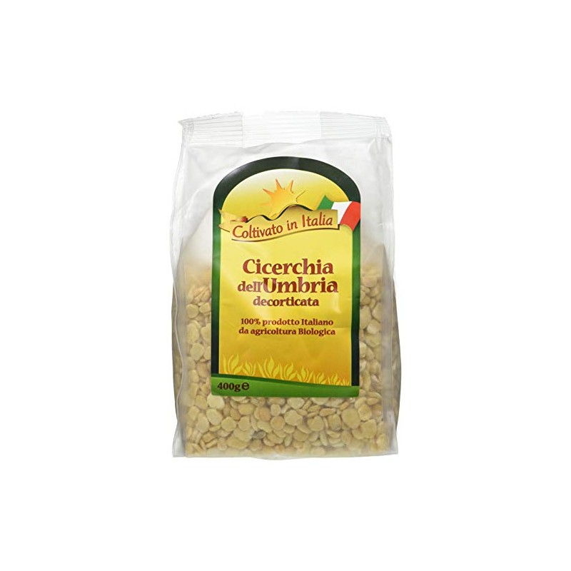 Cicerchia Decorticata Bio 400g – Coltivata in Italia, Gusto Delicato