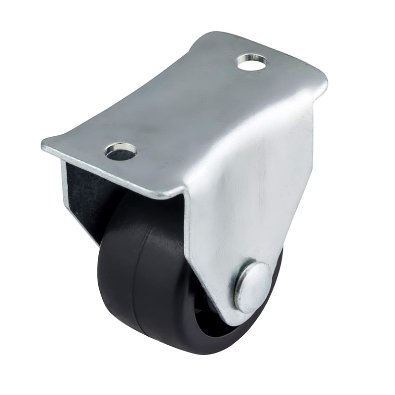 Qty. 4 x 25mm Plastic Swivel & Fixed Castors -