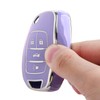 ELOHEI for Chevy Key Fob Cover, Soft TPU Key Case