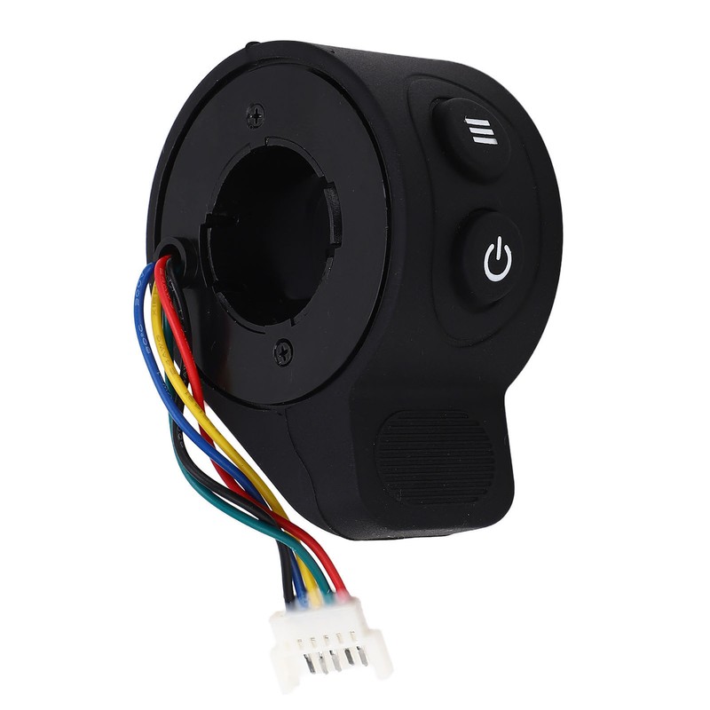 Throttle Accelerator Electric Scooter Finger Throttle Accessories Replacement Part Black