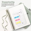 RETTACY Notebook B5 Squared, Bullet Journal with 100 g/m² Thick
