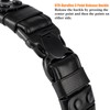 TACNEX Plain Black Duty Belt w/Hook Lining Tri-Release Buckle 4