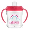 Dr. Brown’s™ Soft Spout Transition Cup, 6 oz/180 ml Pink