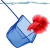 SunGrow Betta Fish Net, Secure Delicate Fin, 5x4 Inches with