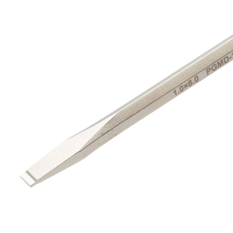 トネ(TONE) パワーグリップドライバー(貫通) PGMD-100 グレー (−)1.0×6.0