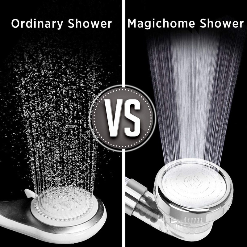Hand Shower, Filter Shower Head with 3 Water Outlet Modes,