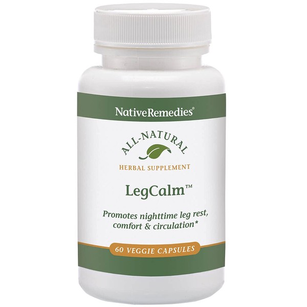 Native Remedies Leg Calm for Rested Legs and Limb Comfort at Night, 60 Veggie Caps