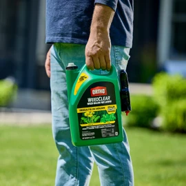 Ortho WeedClear Weed Killer for Lawns with Trigger Sprayer, Kills Dandelion and Clover, 1 gal.