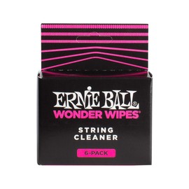 Ernie Ball Wonder Wipes String Cleaner, 6-pack (P04277)