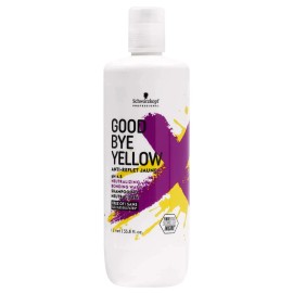 Schwarzkopf GOODBYE YELLOW Neutralizing Wash Shampoo 33.8 oz / Liter | pH 4.5