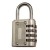 Dapetz ® 4-Digit Combination Padlock, Resettable Locker Lock, Weatherproof Outdoor