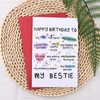Sudaporn Bff Best Friend Birthday Gifts for Women Bestie, Happy