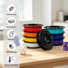 250g PLA Filament 1.75mm, 3D Printer Filament Bundle for Beginners,