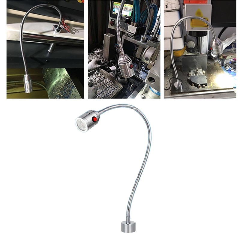 Magnetic Work Light, LED Machine Light with Flexible Gooseneck and