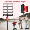 2-in-1 Adjustable Kick Scooter for Kids 3-5 (Suitable 3-12 Years),5-Level