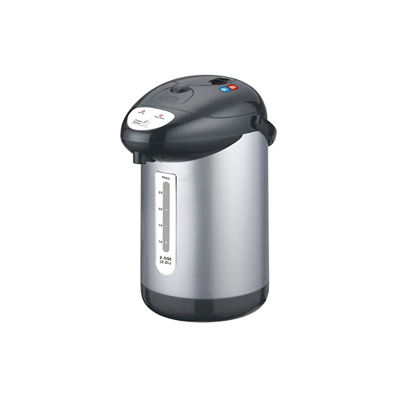 Classic Kitchen CK221BC 2.5QT (2.2L) Electric Kettle/Hot Water Pump Pot,