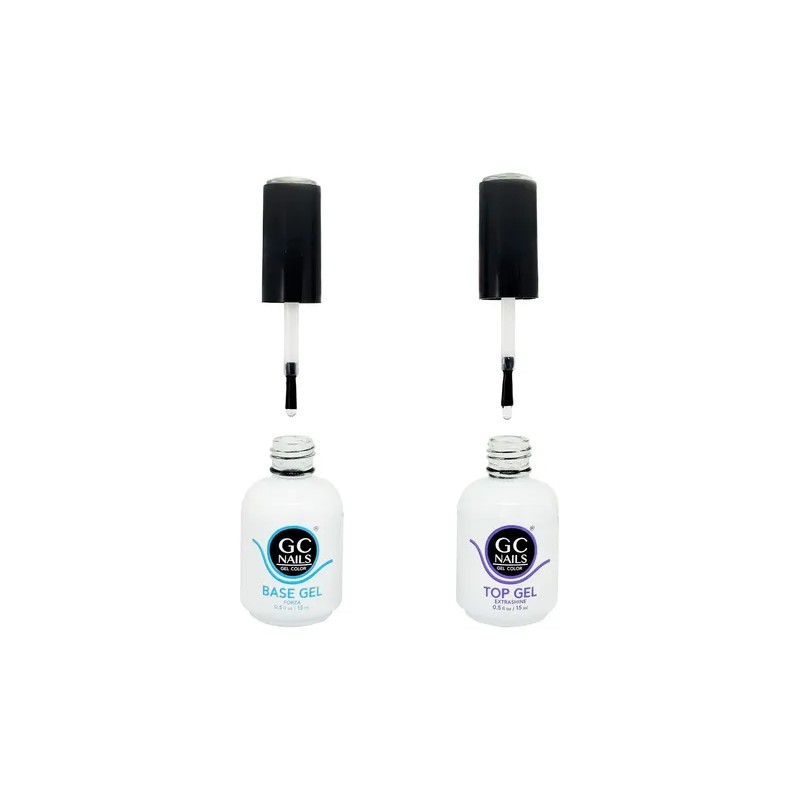 Base Top Gel 3 Pasos Uñas Gel Gc Nails