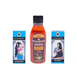 Generic Kes.ava.rdh.ini Concentrate pack of 2 and Kesavardhini Plus 1 Pack Hair oil