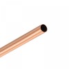 sourcing map Copper Round Tube 6 mm Outer Diameter 0.25