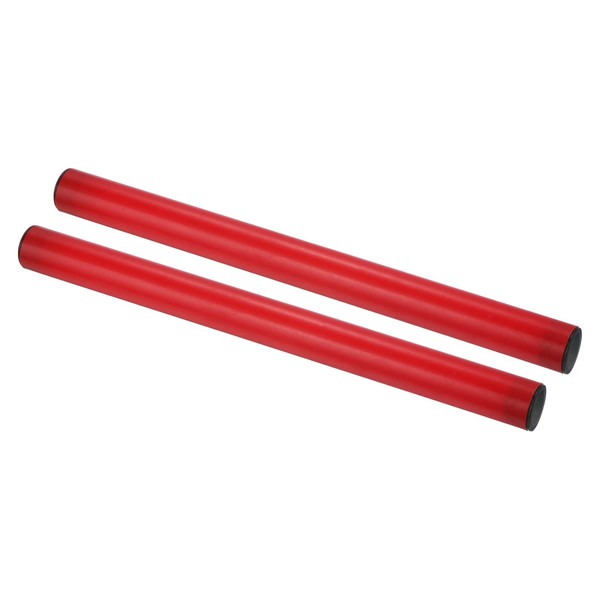 PATIKIL Junior Relay Track Baton, 2 Pack Plastic Race Field