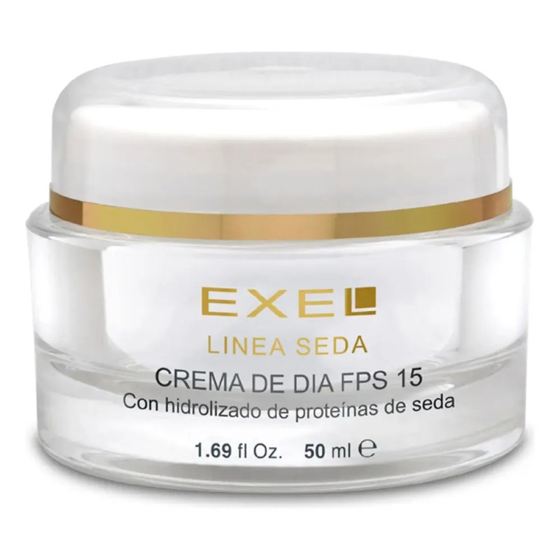 Crema Facial de Día Exel con Ácido Hialurónico y FPS