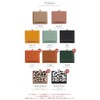 Liz Days Women's Wallet, Genuine Leather, Small Size, Compact, green