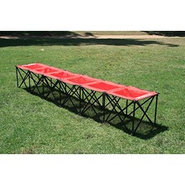 Gravity Trading Sweat Pro Bench - 6 Seat Folding Sports Team Bench - Blue