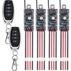 ZHOFONET Wireless Light Switch and Receiver Kit,4 Way 1 Channel