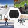 Skating Butt Pad, Thickened Padding Hip Protection Shorts Butt Pad